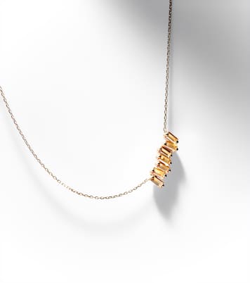 Collier en or jaune 14 carats avec citrines | Suzanne Kalan