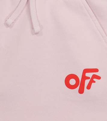 Logo cotton skirt | Off-White Kids