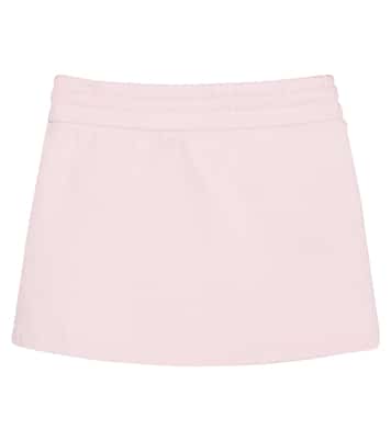 Logo cotton skirt | Off-White Kids