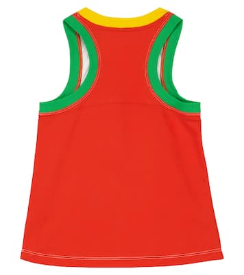Tank top in cotone con stampa | Stella McCartney Kids
