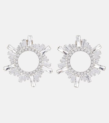 Boucles d’oreilles Begum à cristaux | Amina Muaddi