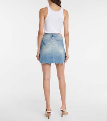 Minifalda vaquera de tiro alto | 7 For All Mankind