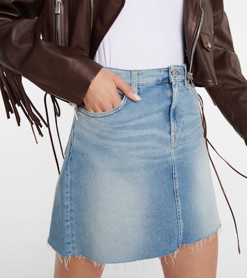 Minifalda vaquera de tiro alto | 7 For All Mankind