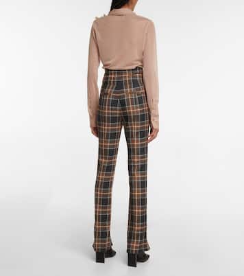 Checked wool pants | Acne Studios