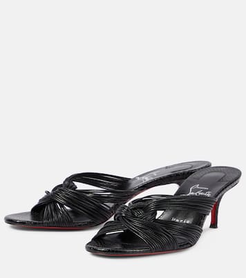 Sandali Multitaski 70 in pelle | Christian Louboutin