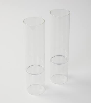 Revolution set of 2 champagne flute glass | Fferrone Design