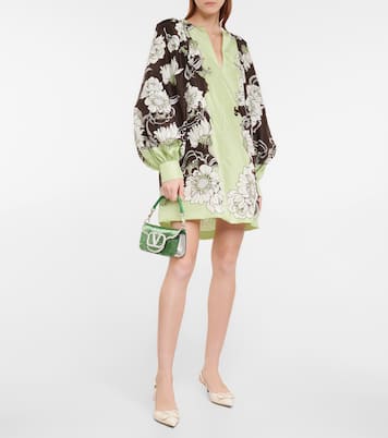 Sac Locò Small en cuir à ornements | Valentino Garavani