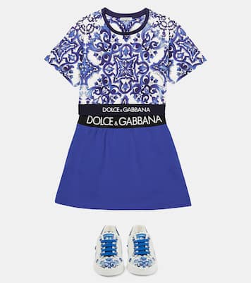 Bedrucktes T-Shirt aus Baumwoll-Jersey | Dolce&Gabbana Kids