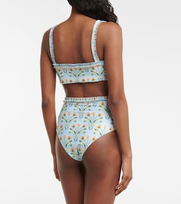 Nopal Diente de León bikini bottoms | Agua by Agua Bendita