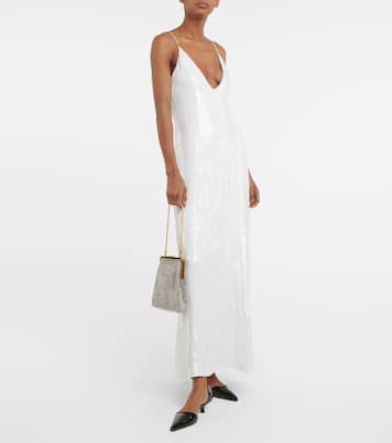 Carina sequined slip dress | Khaite
