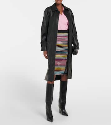 Falda midi en mezcla de lana | Missoni