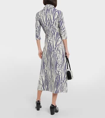Printed midi dress | Prada