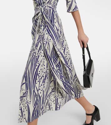 Printed midi dress | Prada
