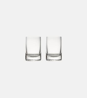 Alba set of 2 whiskey glasses | Nude