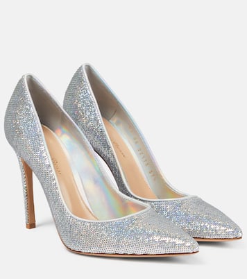 Pumps con decorazioni glitterate | Gianvito Rossi