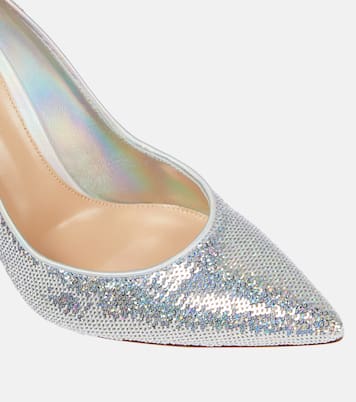 Pumps con decorazioni glitterate | Gianvito Rossi