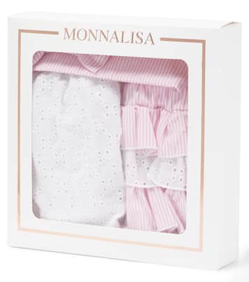 Bébé – Ensemble bandeau, top et culotte bloomer | Monnalisa
