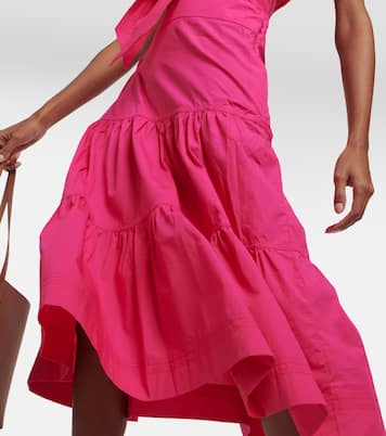 Austyn tiered midi dress | Veronica Beard