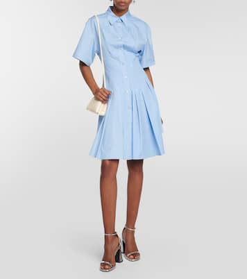 Hemdblusenkleid aus Baumwollpopeline | Marni