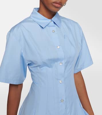 Hemdblusenkleid aus Baumwollpopeline | Marni