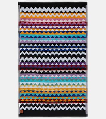 Zig Zag set of 2 cotton terry towels | Missoni