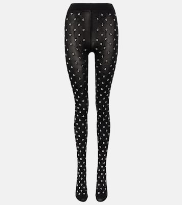 Studded high-rise tights  | Alaïa