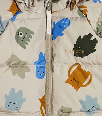 Baby Polle printed down jacket | Liewood