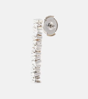 Boucles d'oreilles en or blanc 18 ct et diamants blancs | Suzanne Kalan