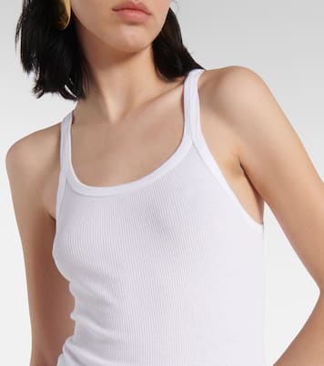 Top aus Baumwoll-Jersey | Re/Done