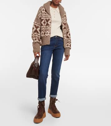 Le Garcon mid-rise straight jeans | Frame