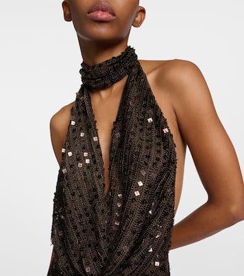 Tipo sequined halterneck minidress | Aya Muse