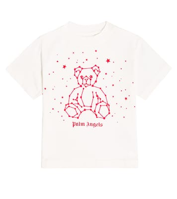 Printed cotton jersey T-shirt | Palm Angels Kids