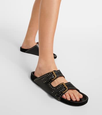 Lennyo leather slides | Isabel Marant