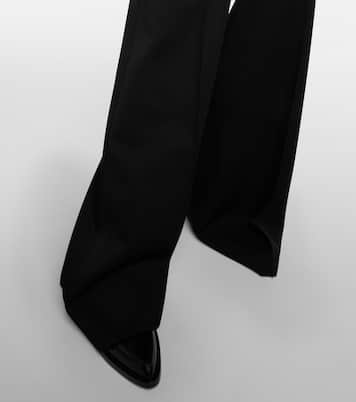 Pantalon ample Libbra en laine et mohair | Max Mara