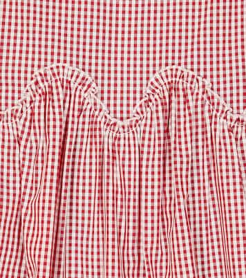 Abito in cotone a quadri | Il Gufo