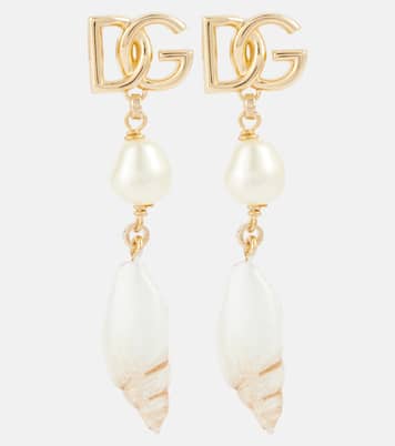 Boucles d’oreilles Capri DG à perles fantaisie | Dolce&Gabbana