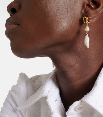 Boucles d’oreilles Capri DG à perles fantaisie | Dolce&Gabbana