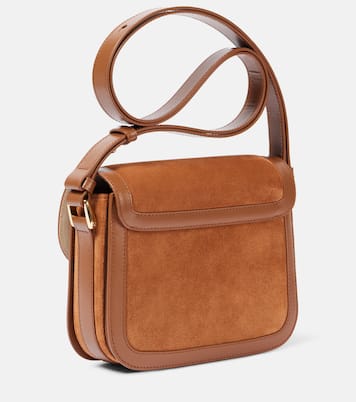 Sac Grace Small en cuir et daim | A.P.C.