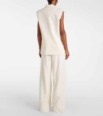 Weste aus Wolle | Wardrobe.NYC