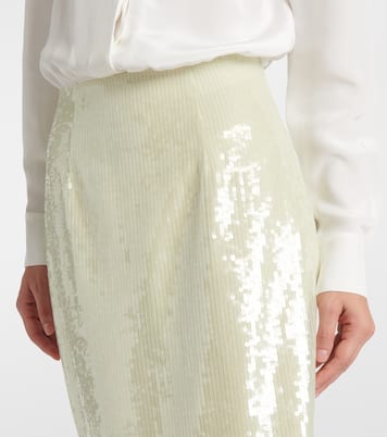 Sequin midi skirt  | Roland Mouret