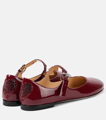 Bailarinas Mary Jane Petit Coeur de charol | Mach & Mach