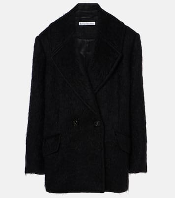 Opeala wool and mohair-blend coat | Acne Studios