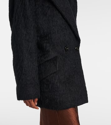 Opeala wool and mohair-blend coat | Acne Studios