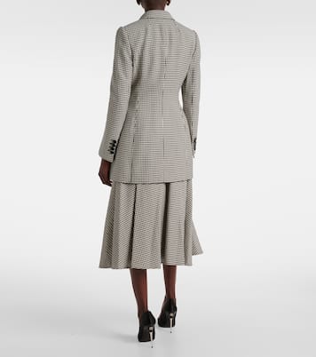 Houndstooth wool-blend blazer | Dolce&Gabbana