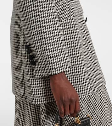 Houndstooth wool-blend blazer | Dolce&Gabbana