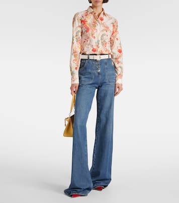 Camicia in misto cotone con stampa | Etro