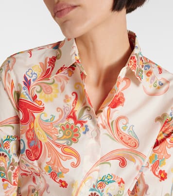 Camicia in misto cotone con stampa | Etro