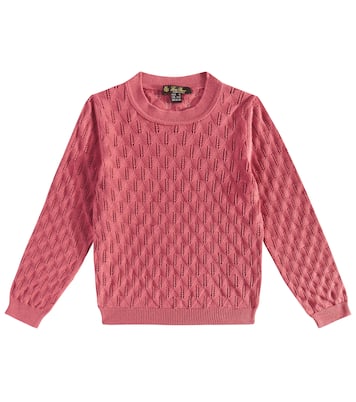 Pullover Jasmin in seta e cotone | Loro Piana Kids