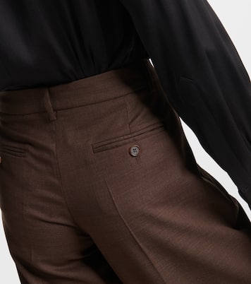 Pantaloni in lana a gamba larga | Magda Butrym