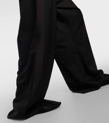 Weite Hose Hubert aus Wolle | The Row